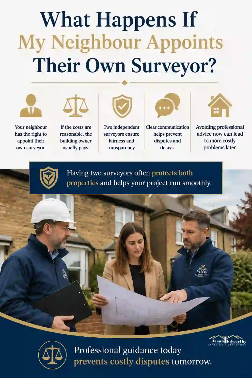 What Happens If My Neighbour Appoints Their Own Surveyor Wigston?